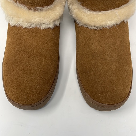 Style & Co. Womens Witty Suede Faux Fur Casual Boots - Picture 9 of 11